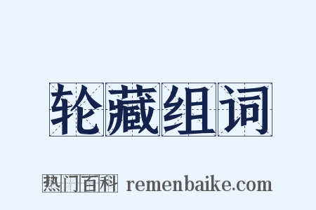 轮藏组词是什么意思的图片